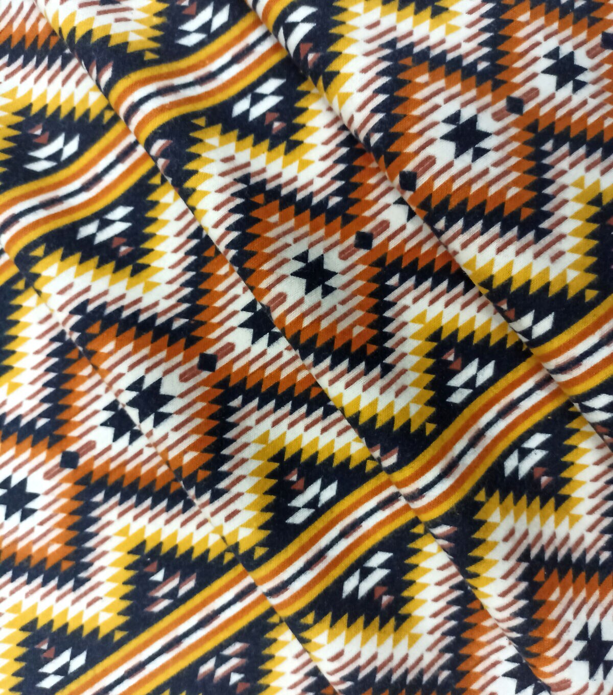 Multi Color Aztec Super Snuggle Flannel Fabric