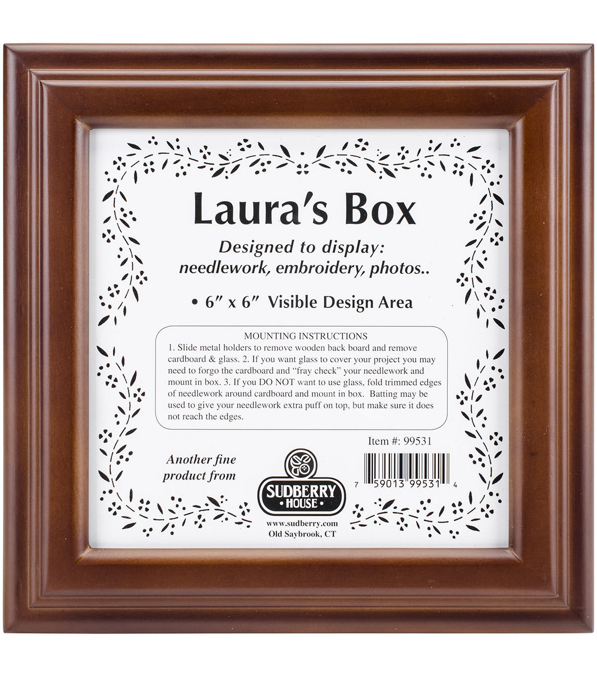 Sudberry House Mahogany Square Laura's Bo x