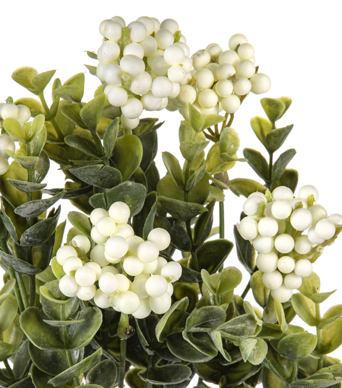 14 White Berry & Leaf Bush by Bloom Room