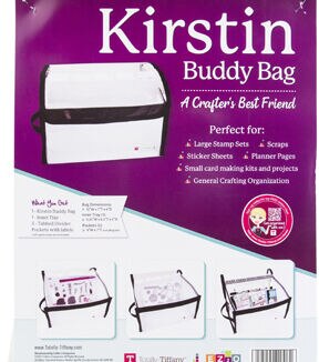 Totally Tiffany 10 Clear & Black Kirstin Buddy Bag