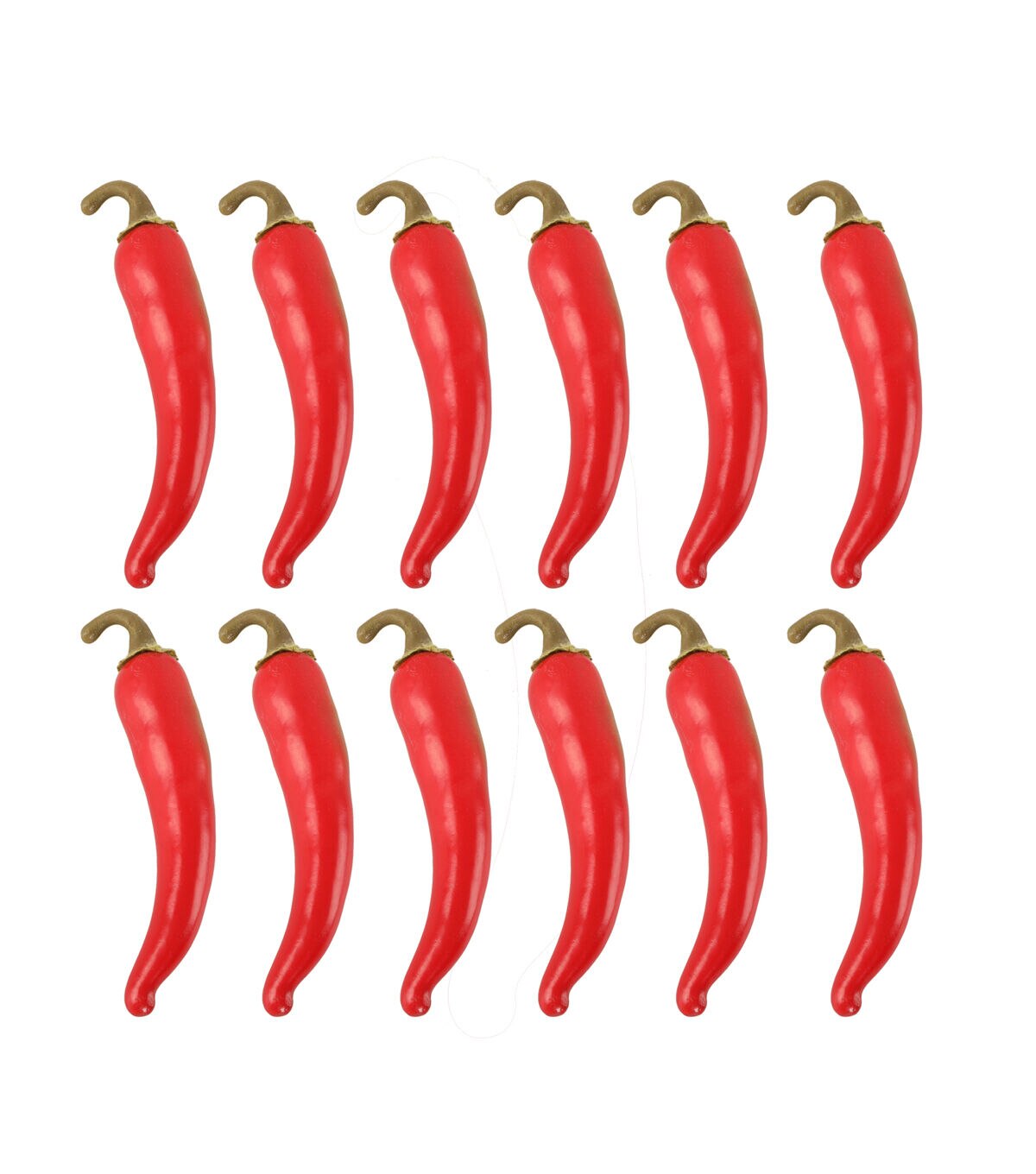 Flora Bunda 12ct Artificial Red Peppers