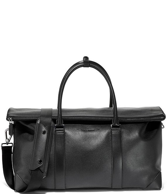 Triboro Leather Weekender Bag