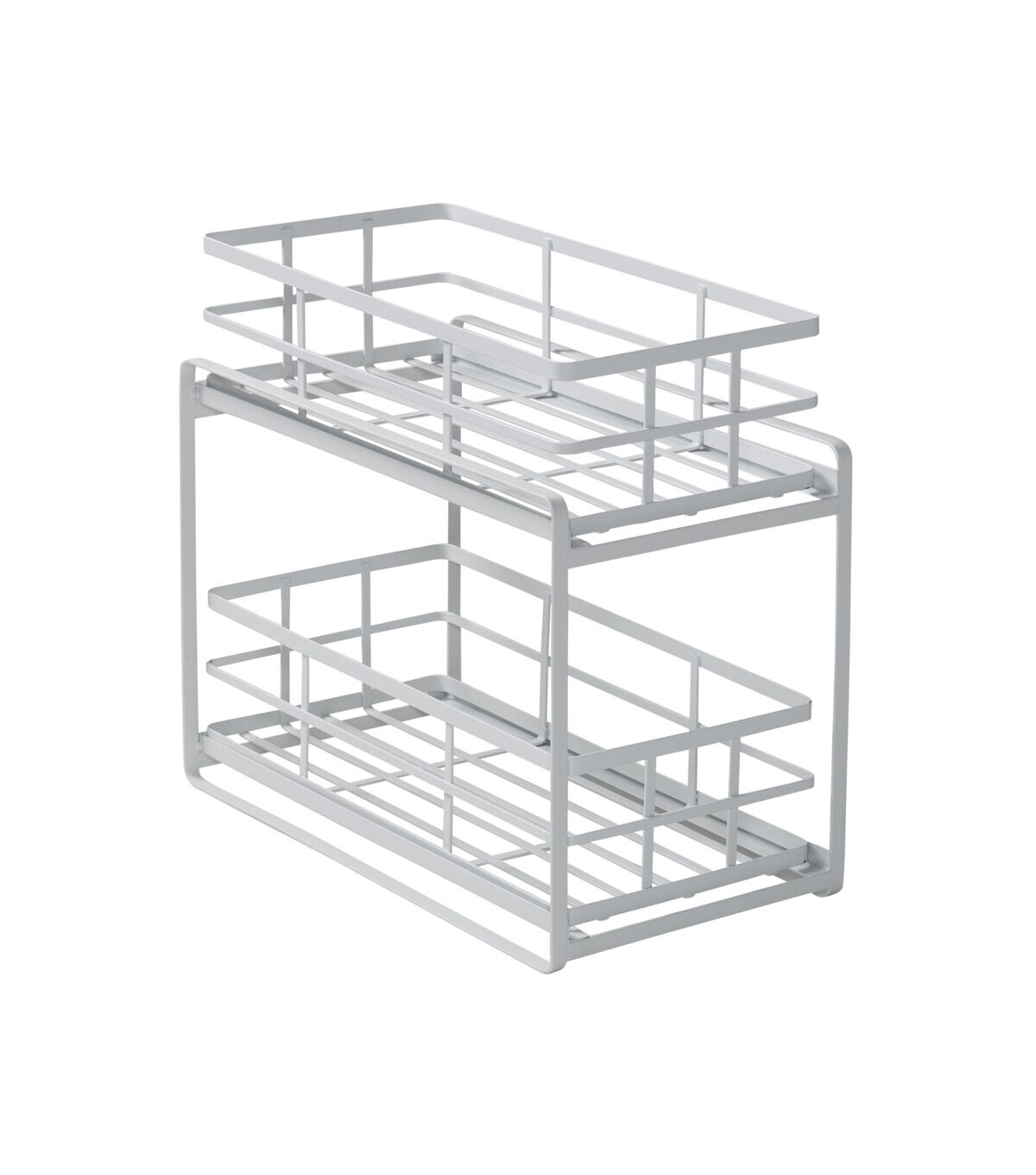 Honey Can Do 8 x 12 White Kitchen 2 Drawer Storage Organizer