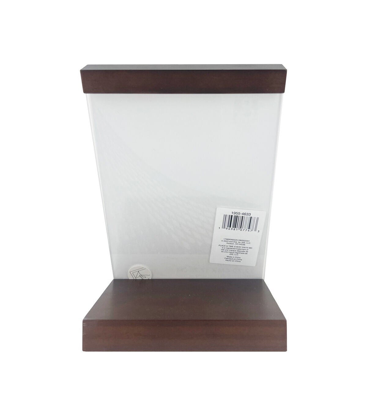 5 x 7 Tabletop Picture Frame With Wood Block Accents by Place & Time