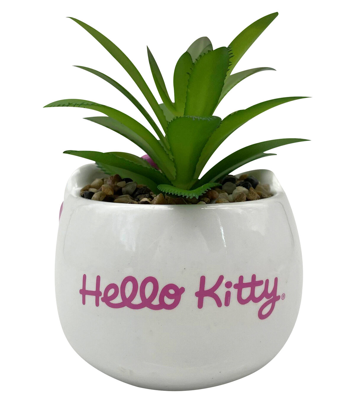 5 Hello Kitty Face Mini Ceramic Planter