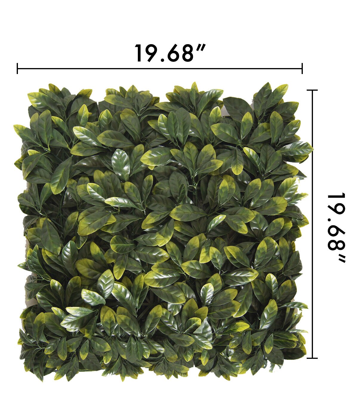 Greensmart Dekor 20 Artificial Lemon Style Plant Wall Panels 4pk