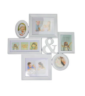 Northlight 28 White 9 Photo Frame Collage