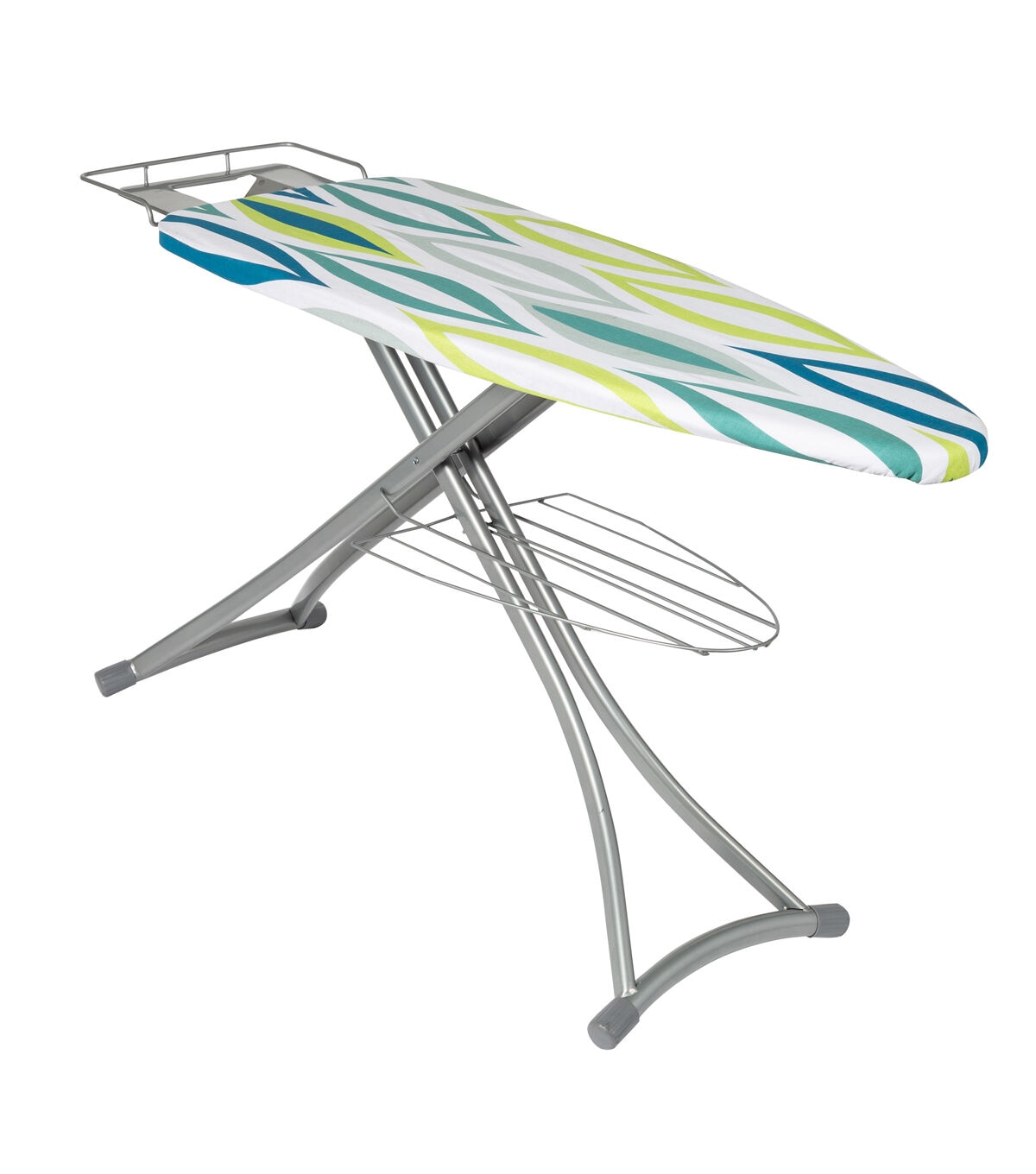 Honey Can Do 59 Multicolor Folding Ironing Board With Rest & Shelf
