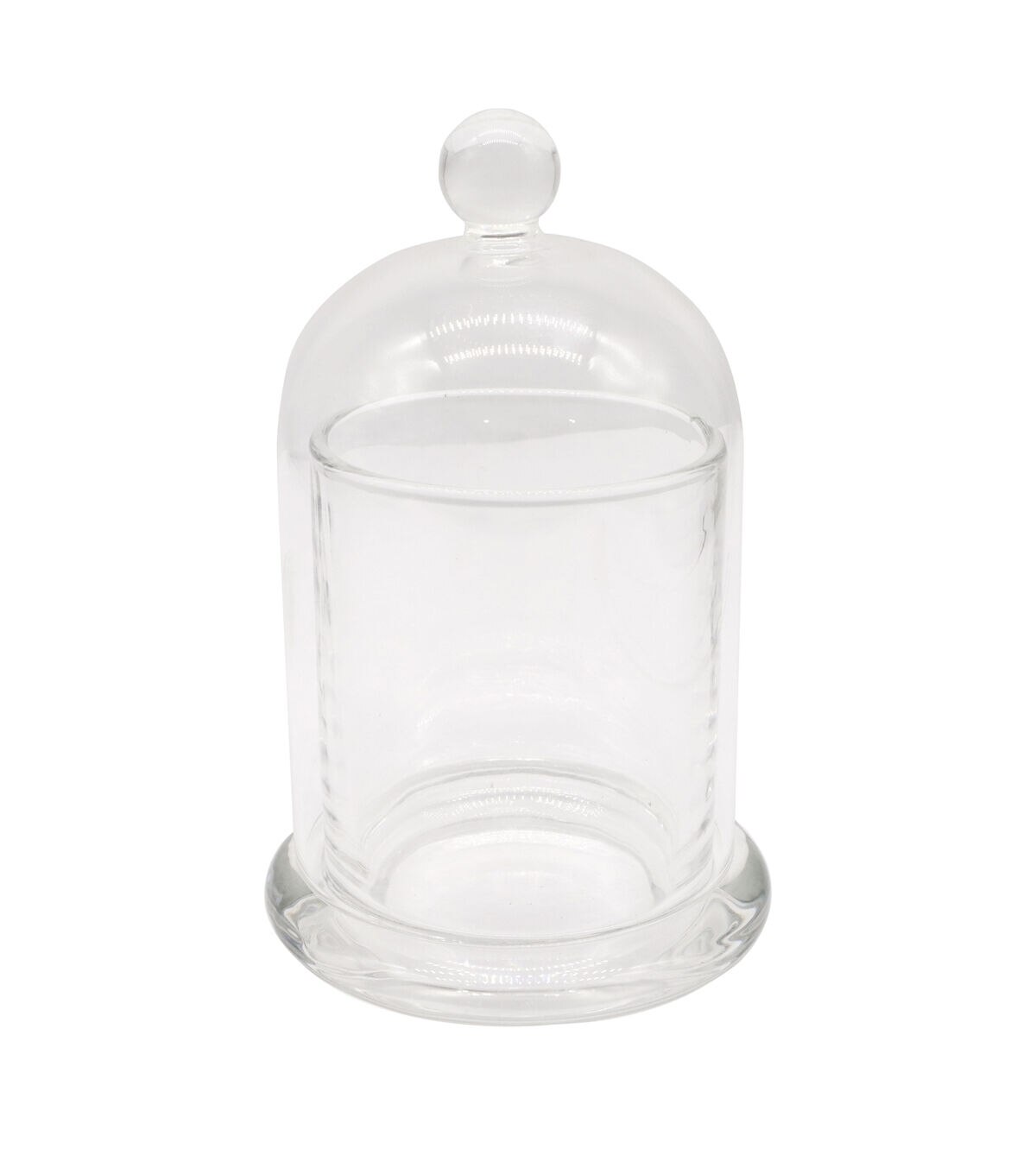 6 Glass Candle Holder With Dome Cover by Place & Time