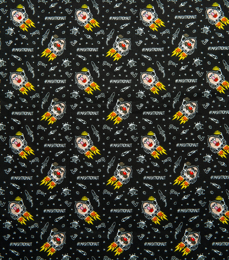 Mr Potato Head Mashtrounaut Cotton Fabric