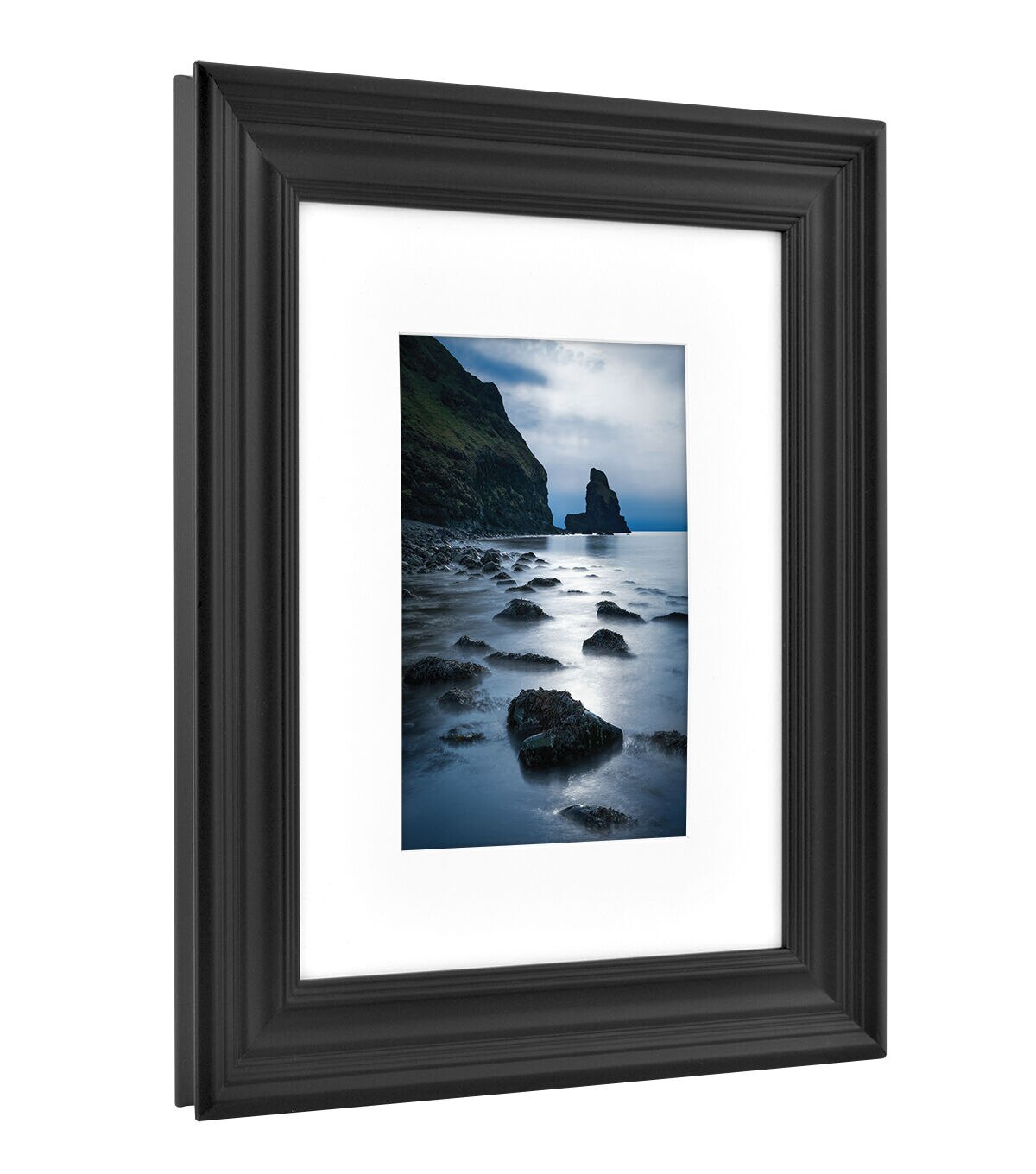 Walden Woods 8x10 Matted to 5x7 Black Wall Frame