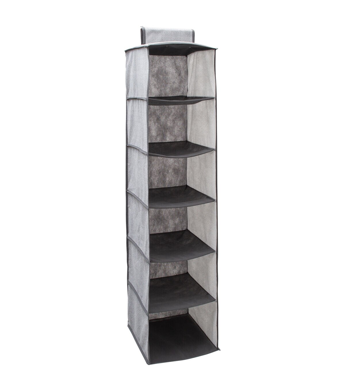 Simplify 47 Gray 6 Shelf Closet Organizer