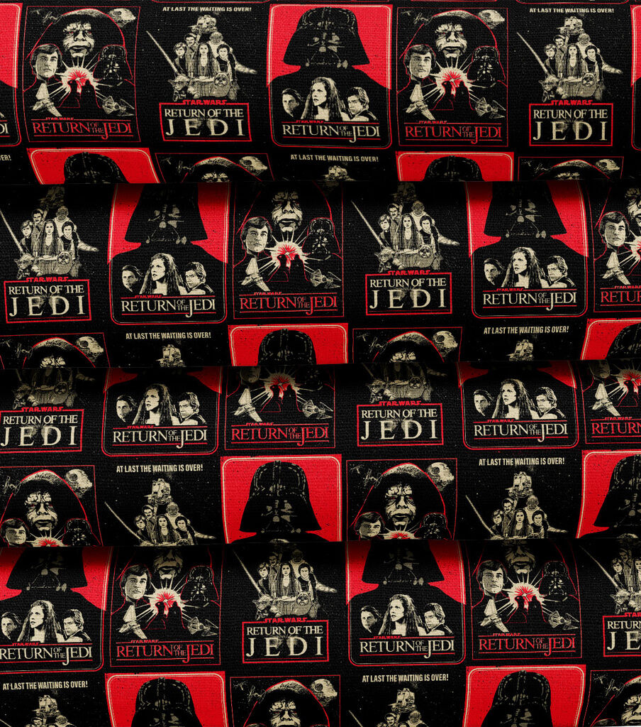 Star Wars VI Poster Darth Cotton Fabric