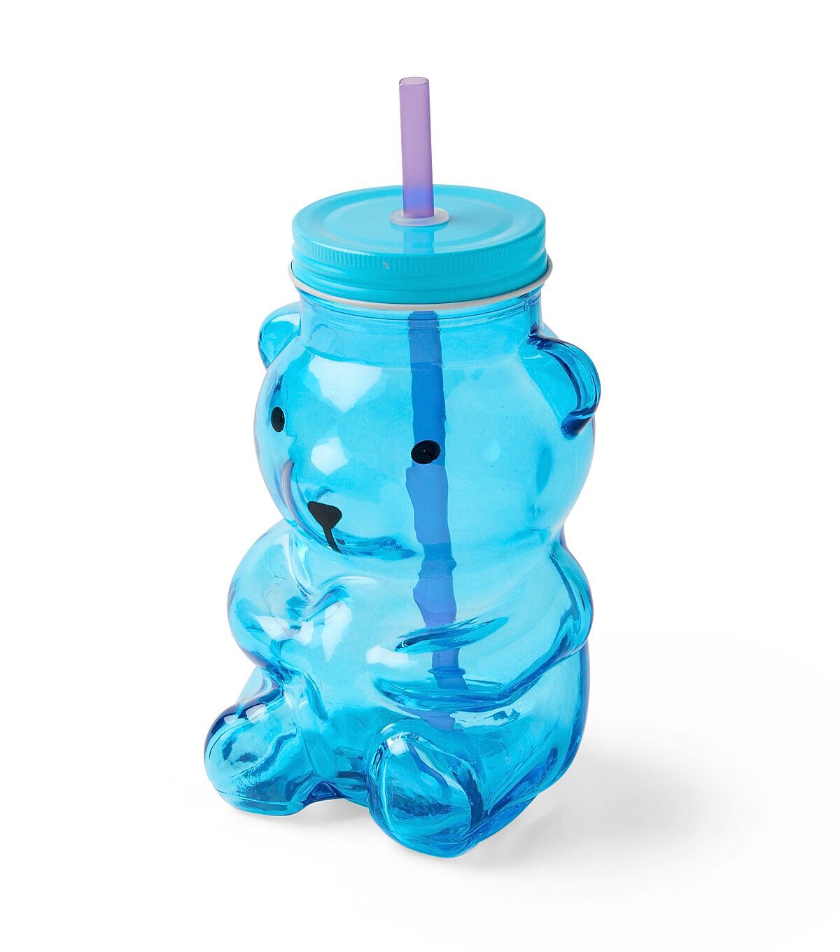 17oz Summer Bear Mason Jar Tumbler by Happy