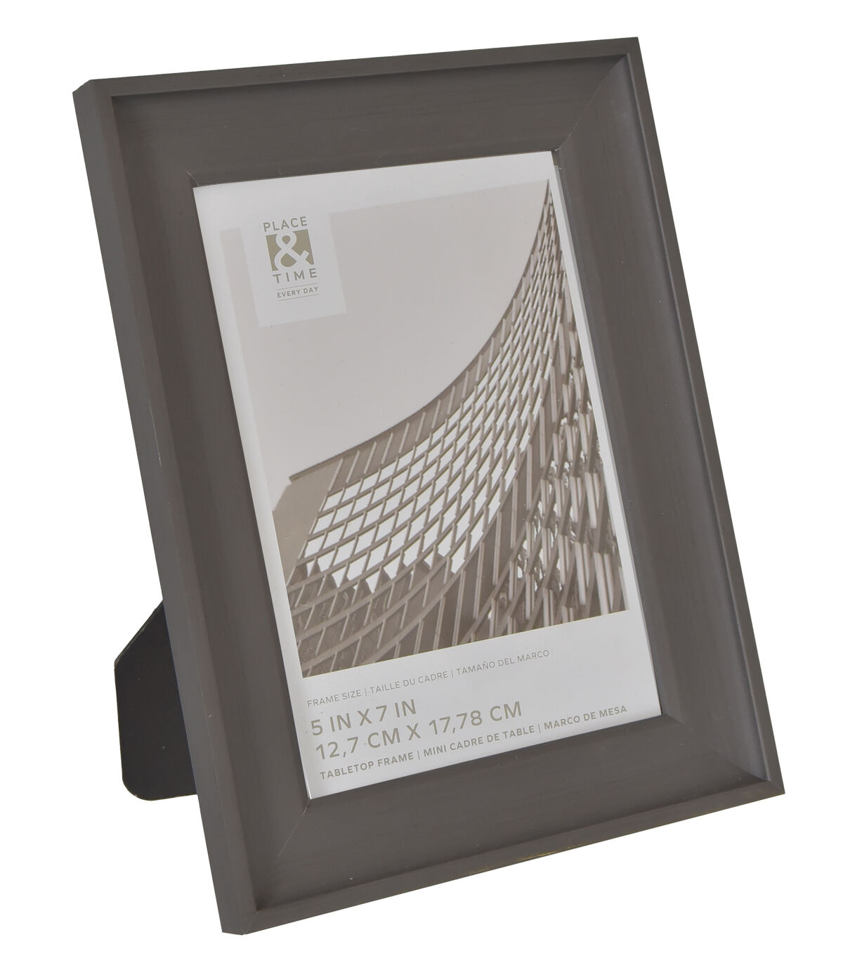 5 x 7 Traditional Black Scoop Tabletop Picture Frame by Place & Time