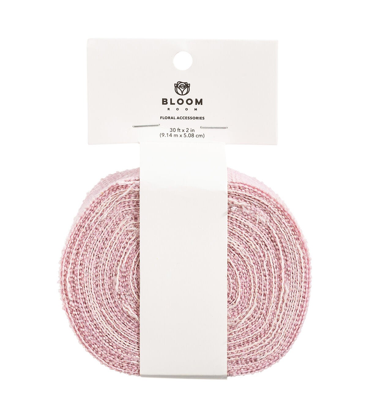 2 x 30' Pink Burlap by Bloom Room