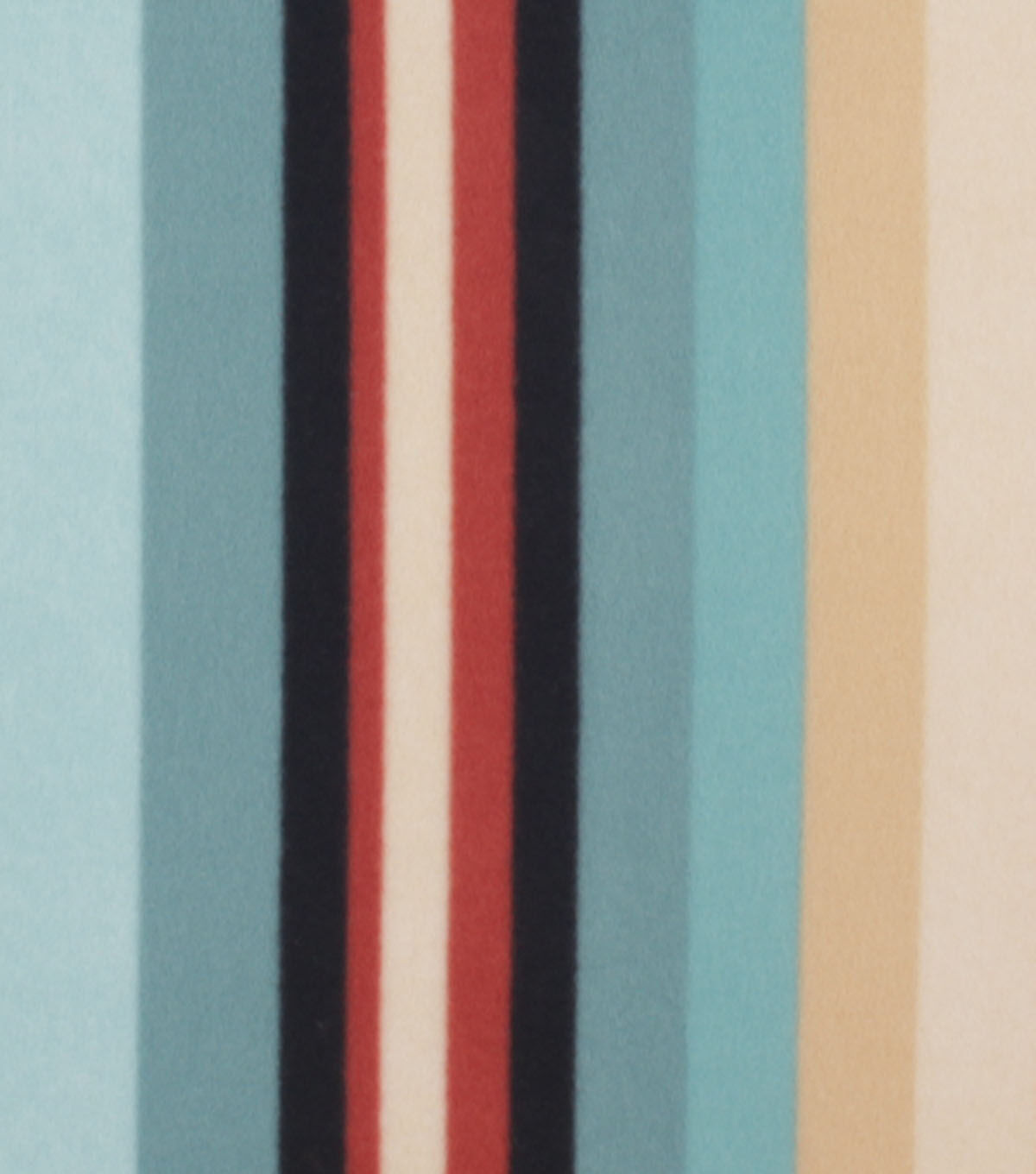 Blue Aztec Stripe Blizzard Fleece Fabric