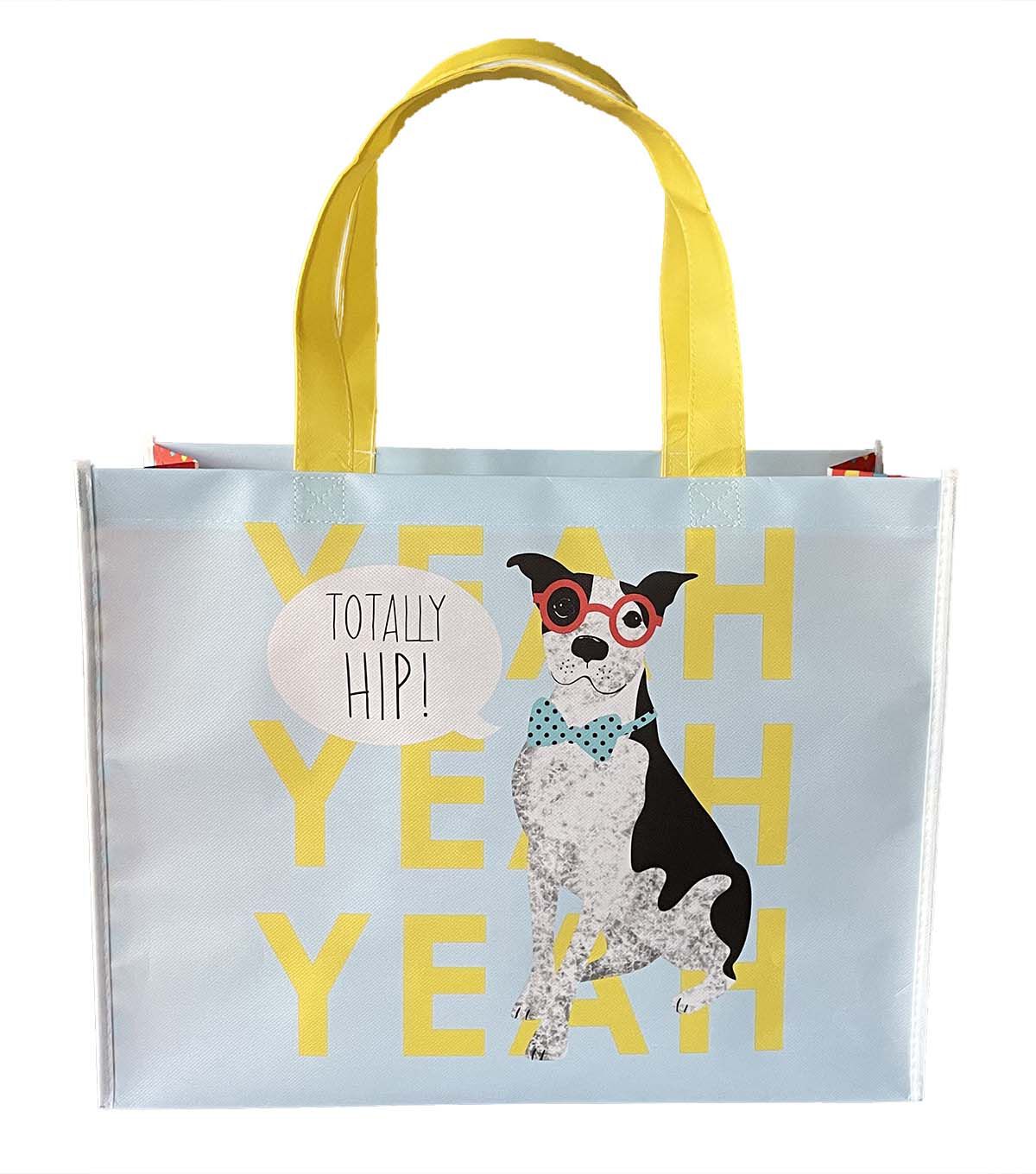 17 Totally Hip Dog Go Green Reusable Tote Bag