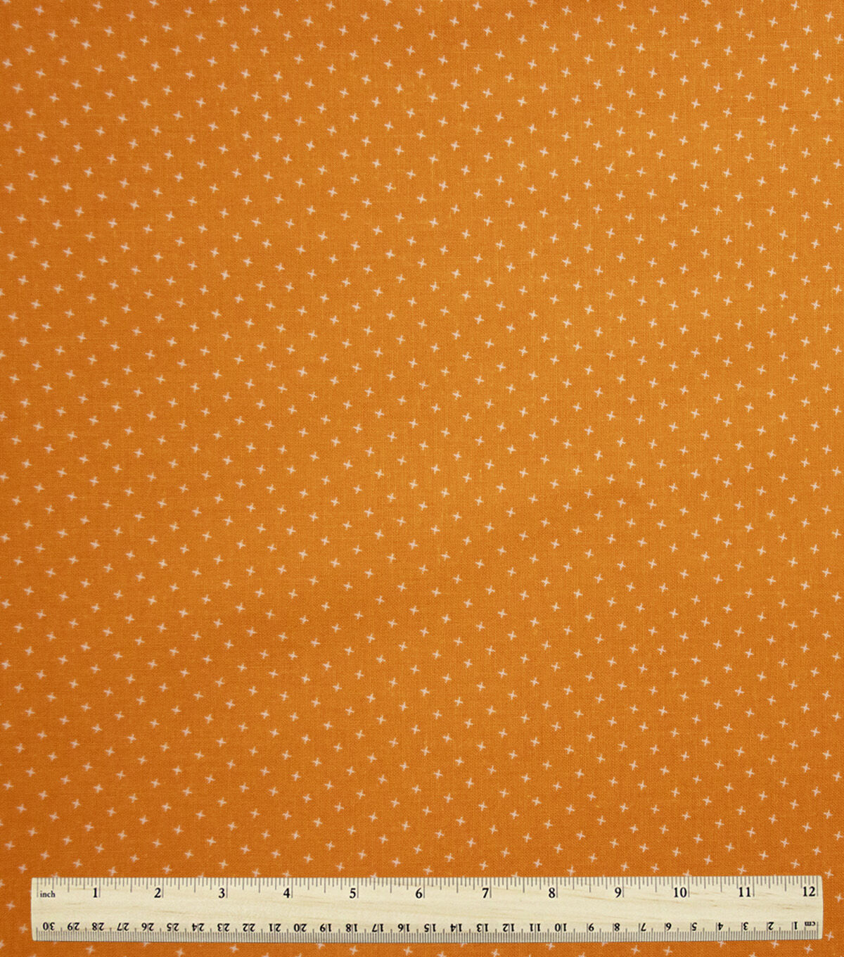 Apricot Geometric Cotton Fabric by Keepsake Calico