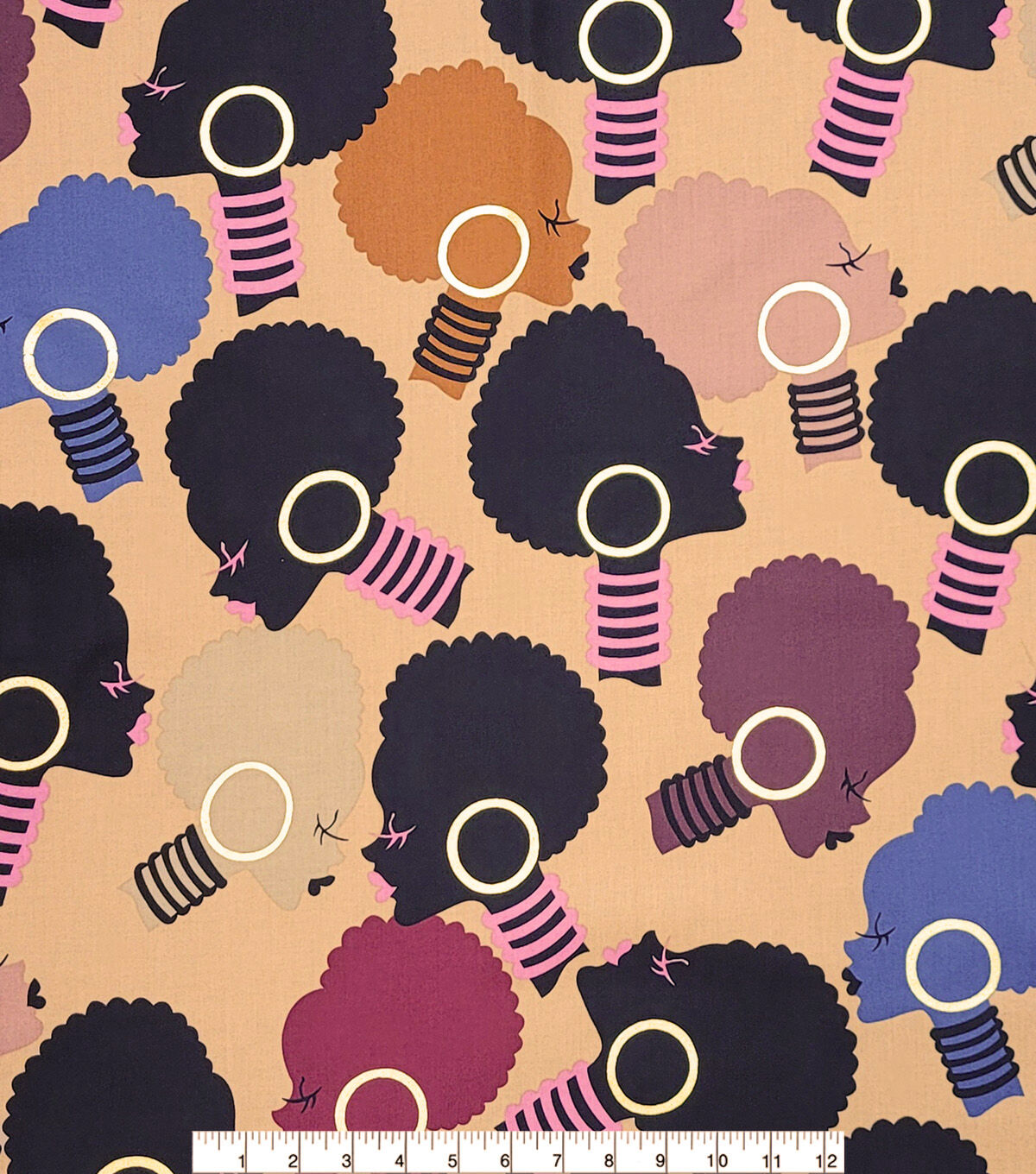 Alexander Henry Gold Electra Premium Metallic Cotton Fabric