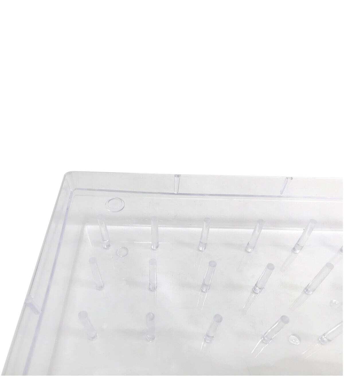 13.5 Plastic Thread Spool Organizer With 40 Compartments by Top Notch