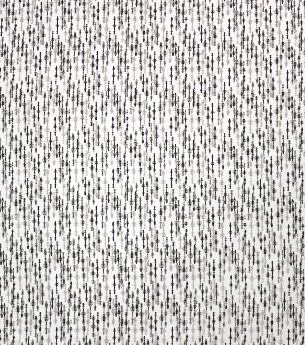 Gray Black Linear Super Snuggle Flannel Fabric