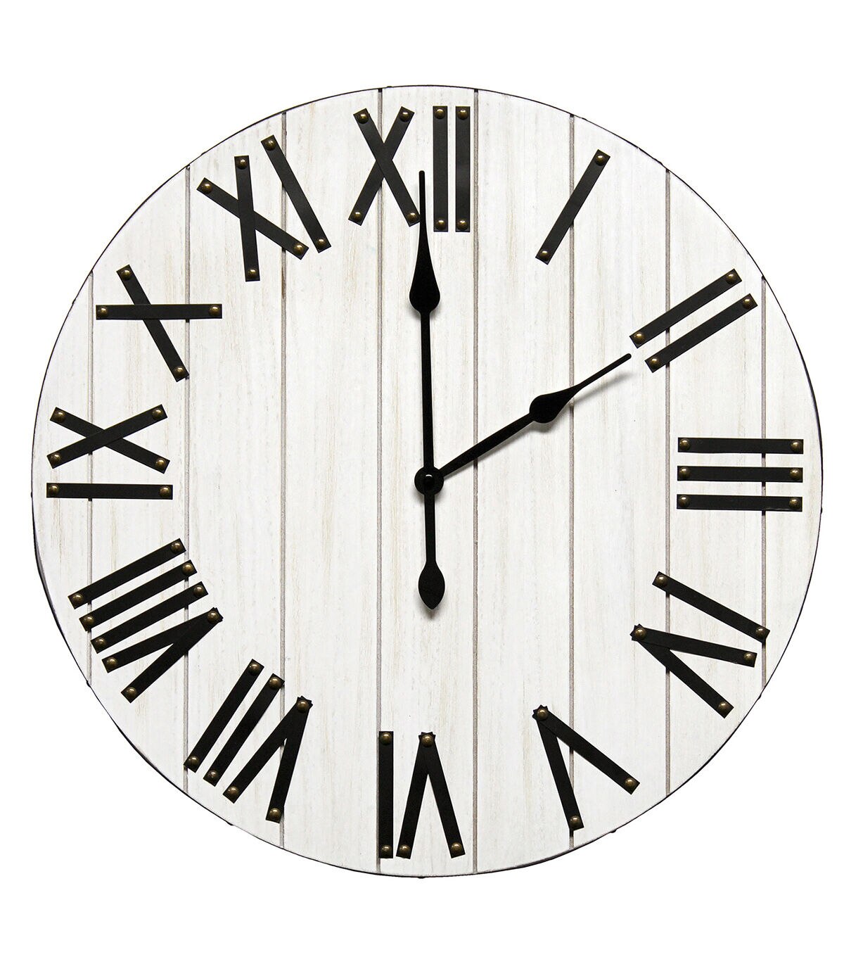 All The Rages 21 Rustic Farmhouse Wood Wall Clock