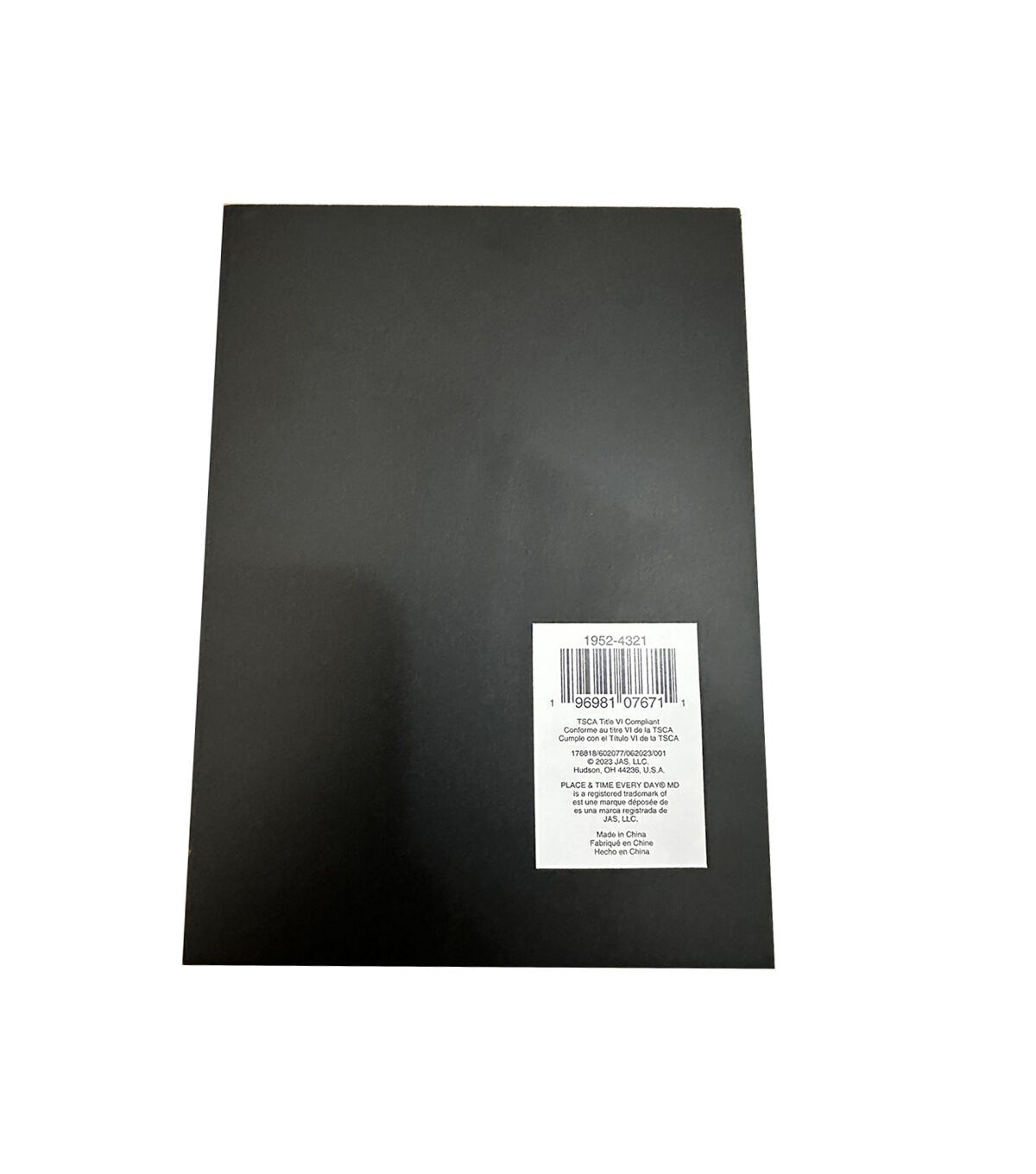 4 x 6 Black Acrylic L Base Tabletop Picture Frame by Place & Time