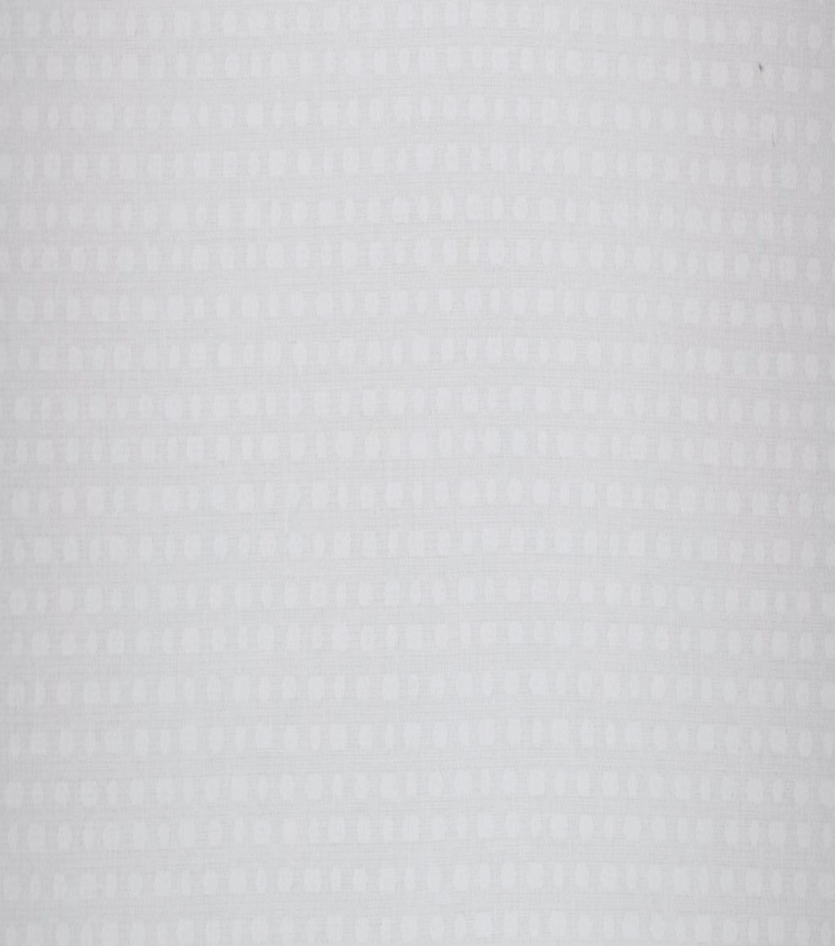 White Multi Sized Dots Quilt Cotton Fabric by Quilter's Showcase