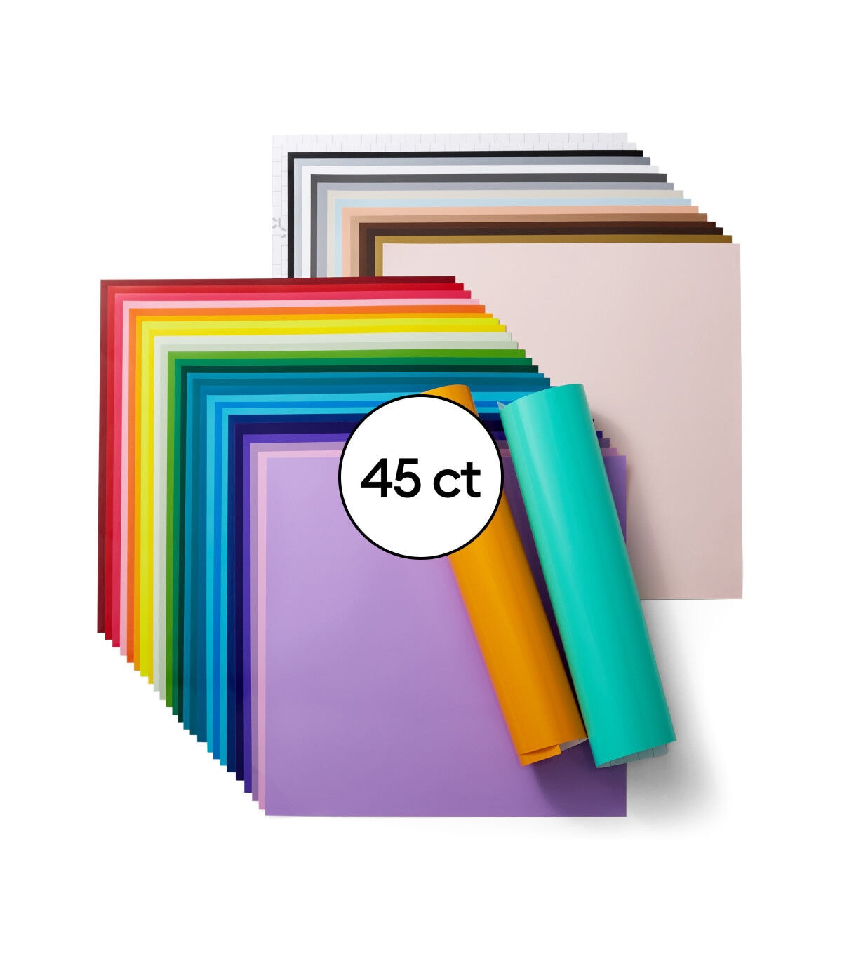 Cricut 12 x 12 Everything Permanent Vinyl Samplers 45ct