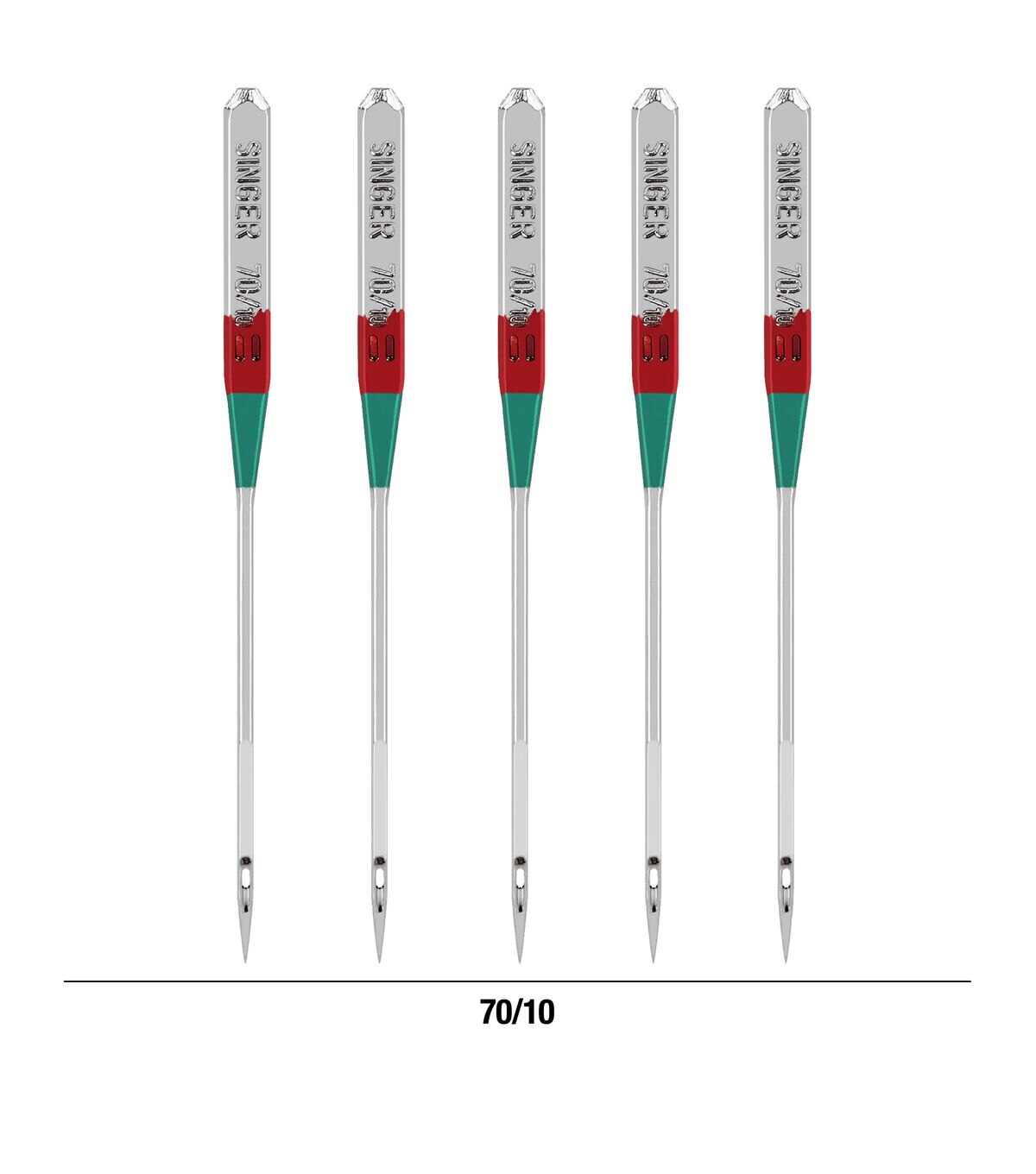 SINGER 90/14 Universal Regular Point Sewing Machine Needles 5ct