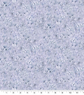 Susan Winget Purple Hydrangea Cotton Fabric by Keepsake Calico