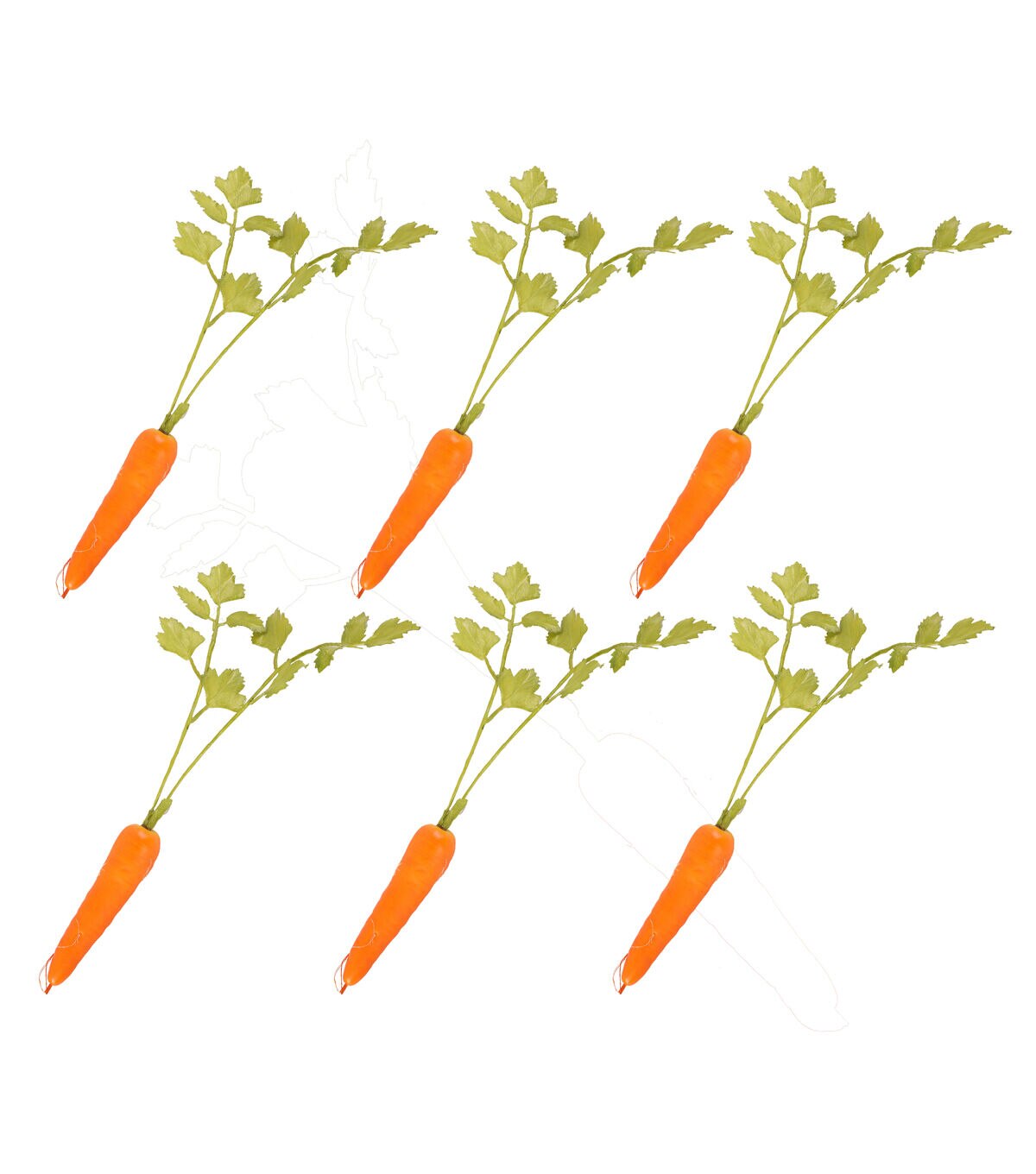 Flora Bunda 6ct Artificial Carrots
