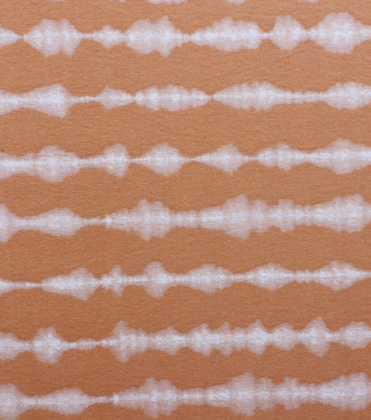 Orange Linear Tie Dye Super Snuggle Flannel Fabric