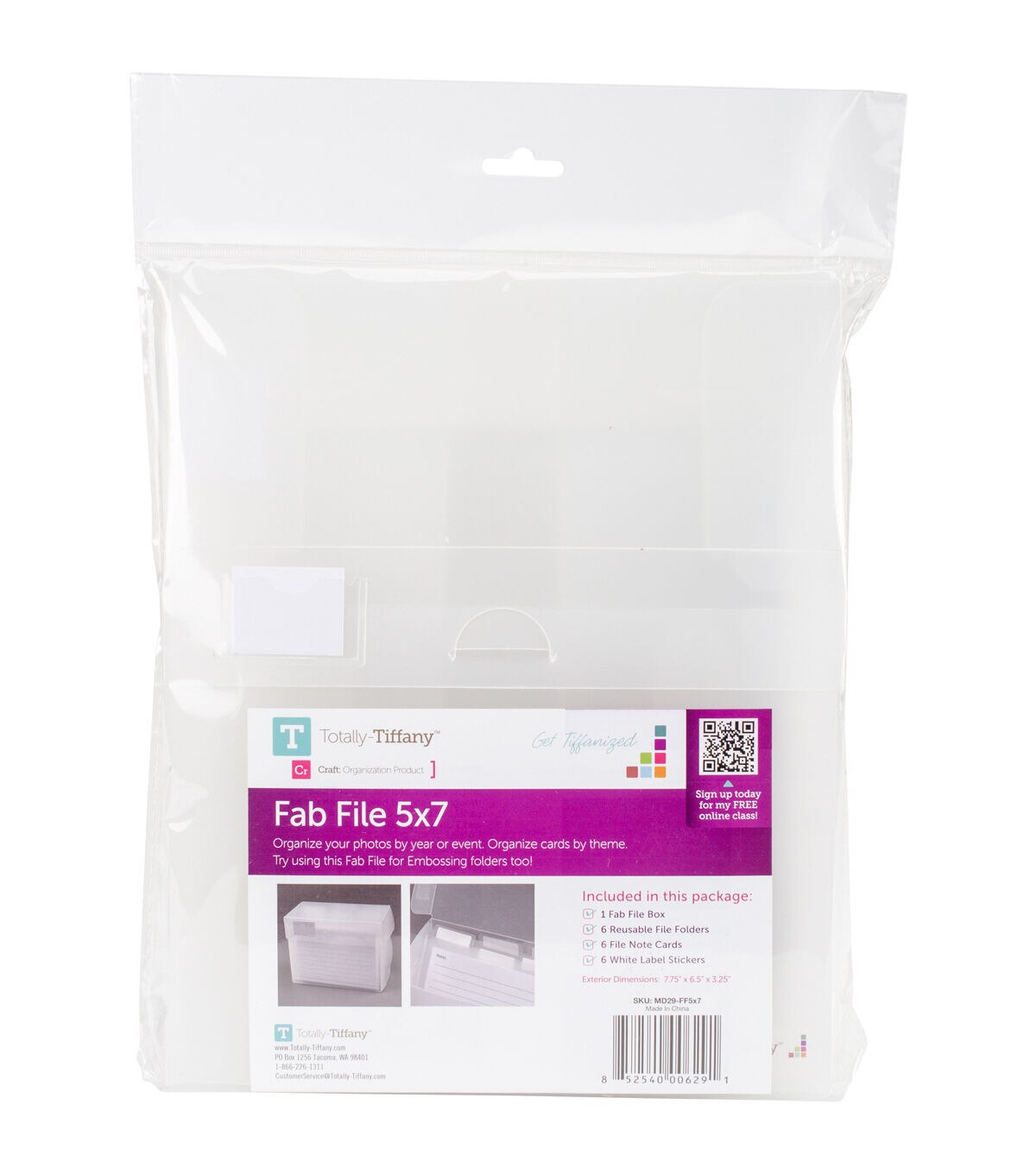 Totally Tiffany 5 x 7 Fab File