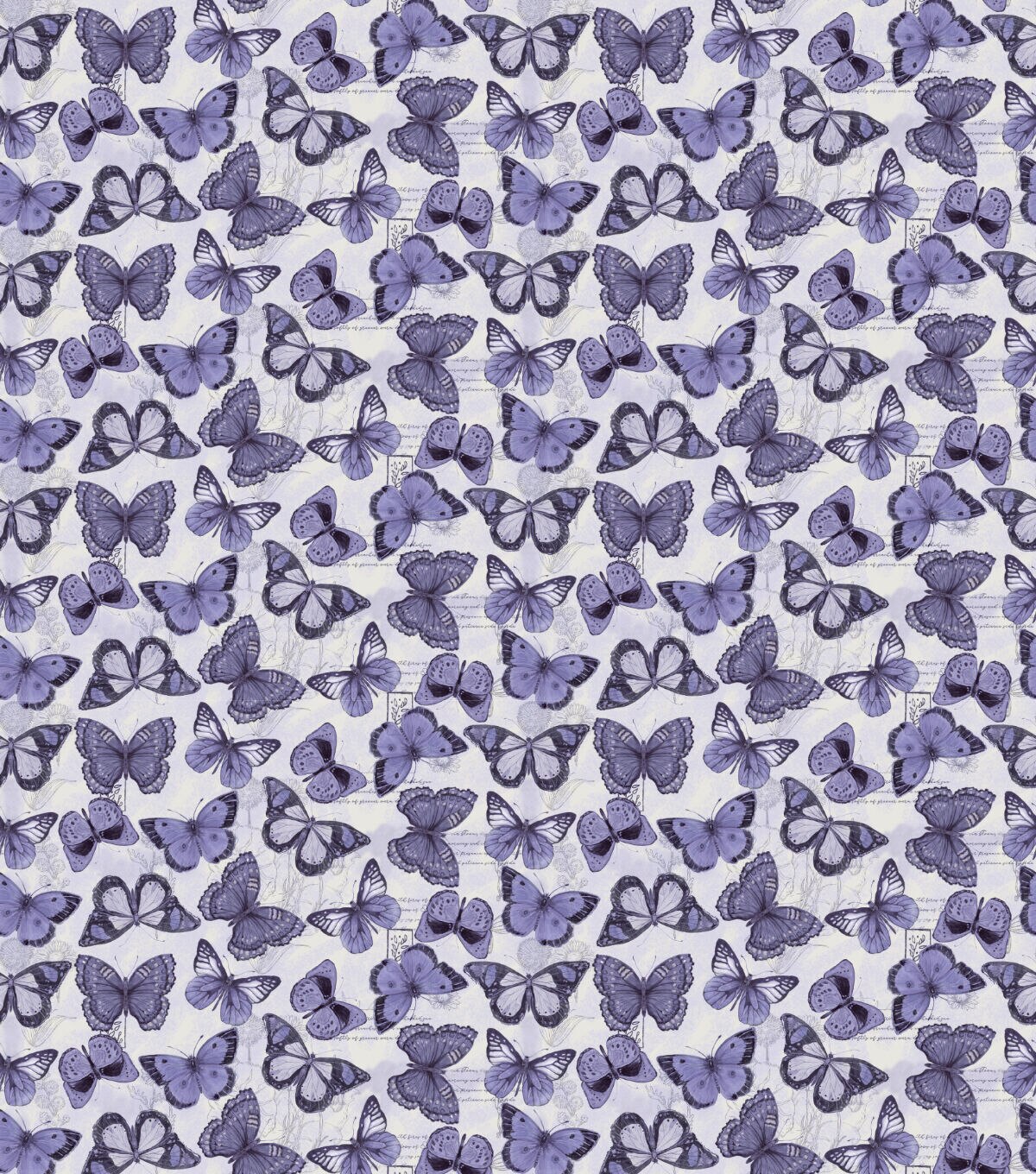 Springs Creative Butterfly Toss Novelty Print Cotton Fabric