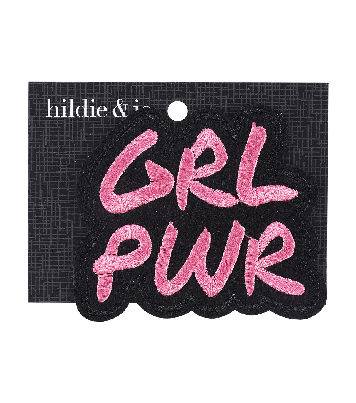 3 Girl Power Iron On Patch by hildie & jo